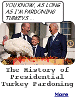 Truman was the first to be given a turkey by the National Turkey Federation, but not the first to pardon one.